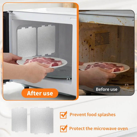 8 Pack Waveguide Covers For Microwave Repair Kit Cut To Fit Mica Board Sheets Universal 108mm By 99mm microwave before and after use