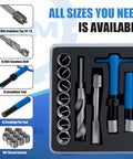 15 Piece M20x1.5 Thread Repair Kit with Stainless Steel Wire Coil Inserts displayed with tools and coils in packaging