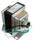 Image of 24V 40VA Thermostat And Doorbell Transformer, Power Supply For Nest Ecobee Sensi Honeywell Thermostats, showing wires and casing.