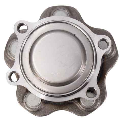 Rear Driver Side And Rear Passenger Side Wheel Bearing And Hub Assembly Set For 2019 Through 2023 Nissan Altima Front Wheel Drive Plug And Play Easy Install Two Piece Kit DIY Friendly, top view