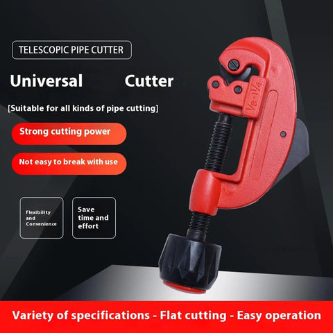 Beefy Duty Pipe Cutter For Copper Brass And Aluminum Tubes 3 To 32 mm Pro Grade Tube Cutting Tool displayed.