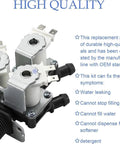 Front Load Washing Machine Water Inlet Valve Replacement With Triple Solenoid 5221ER1003A 5220FR2075L For LG And Kenmore Includes Filter Screen Easy Install Durable Top Notch Valve, triple solenoid valve with filter screen