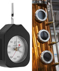 Dial Tension Gauge 500G High Accuracy Tension Meter Tester With Dual Pointer Portable Gram Force Gauge Tensiometer For Electronic Switches Relays Micro Switches And Spring Tension Testing, black ABS alloy dial