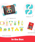 Tech Powered Doctor Kit For Kids Tacto Doctor Interactive Pretend Playset With 12 Tools And 3 Games STEM Learning Toy For Ages 4 To 10 Roleplay Gift For Boys And Girls Tablet Not Included, in-box contents