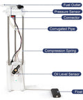 Diagram of Electric Fuel Pump Module Assembly For 1999 To 2004 Chevy Silverado And GMC Sierra Trucks with labeled parts.
