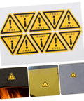 24 Pack Caution Stickers For Equipment And Factory Safety Signs Decals Durable Easy To Apply Warn Labels For Machinery