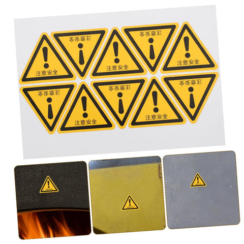 24 Pack Caution Stickers For Equipment And Factory Safety Signs Decals Durable Easy To Apply Warn Labels For Machinery