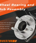 Front Wheel Hub And Bearing Assembly LH RH Fit 2012 2020 Dodge Challenger Charger And Chrysler 300 With 5 Lug ABS