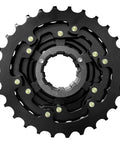7 Speed Bike Cassette CS-HG200 12-28T Sprocket For Mountain And Folding Bikes With Anti Chain Drop Design For Smooth Shifting