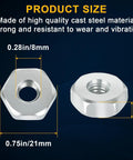 Three Piece 13x19 mm Chainsaw Wrench Set With Ten Sprocket Cover Bar Nut Replacements For Stihl Chainsaws Bar Nut Kit
