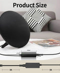 Onyx Studio Charger Replacement For Harman Kardon Wireless Bluetooth Speaker 19V AC Power Cord 10 Ft Long Works With Onyx Studio 1 2 3 4 5 6 7 8 No Fuss Plug In, 5ft cord shown