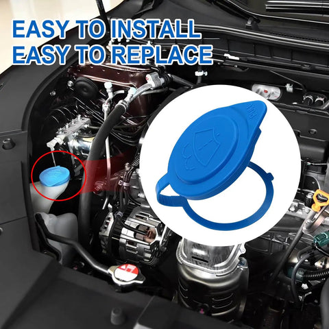 Washer Fluid Reservoir Cap Replacement For Honda Odyssey 2012 2017 Crosstour 2013 2015 CR V 2013 MDX 2001 2009 RDX 2007 2018 ILX Hybrid 2013 2014 OE 38513 SC4 672 Keeps Your Ride Running in engine bay