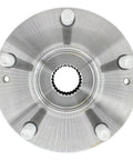 Front view of Front Wheel Bearing Hub Assembly For Hyundai Elantra 2011 To 2016 Elantra GT 2016 To 2017 Veloster 2012 To 2017 And Kia Forte 2014