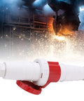 Heavy Duty 63A 5 Pin Industrial Plug Power Connector For 3 Phase 5 Wires IP67 380 To 415V Waterproof Electrical Connector, red cap