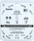 Rear packaging of a Heavy-Duty Framing Circular Saw Blade, 7-1/4 Inch, 24 Tooth Carbide Tipped, Ultra-Thin Kerf for Less Tool Load