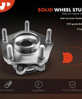 Front Wheel Bearing And Hub Assembly With 5-Lug Fits Nissan Sentra 2013 2019, Leaf 2013 2017, NV200 2013 2019