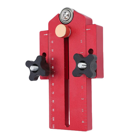 Adjustable Aluminum Table Saw Jig Guide For 3/8 X 3/4 Inch And 1/4 X 3/8 Inch T Slot Tracks Compatible With Band Saw