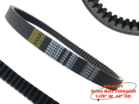 EZGO TXT Gas Starter And Drive Belt Kit For Golf Carts 1994 To 2013 With 295cc And 350cc Robin Engines OEM 72054G01