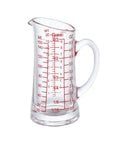 Glass Measuring Cup 5 Oz 150 Ml Shot Glass With V Spout And Insulated Handle For Cocktails Espresso And Liquids With Multi Scale Markings