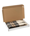 White Corrugated Shipping Boxes 17x11x2 Inches 20 Pack For Small Biz Lightweight Yet Heavy Duty Three Layer Mailers Opened with Scarf Inside