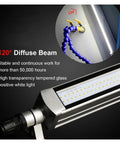 LED Shop Light For Workshop And Industrial Use Beast Bright 10W Utility Work Lamp With 110 To 220V Range Durable Build Multi Angle
