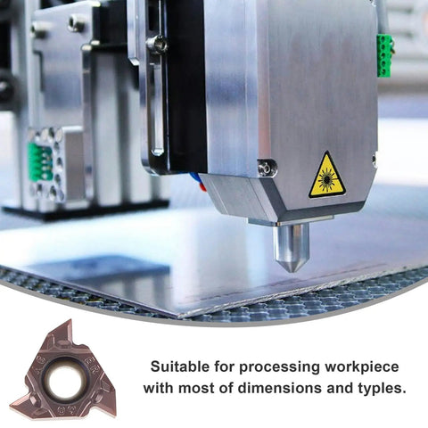 Workhorse Indexable Internal Threading Tool with 16ER Ag60 VP15 Blades machining metal sheet