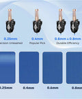 0.4mm 3S Quick Detachable Nozzle Assembly For Adventurer 5M And 5M Pro 3D Printer High Flow Up To 280C Replacement Nozzle For Faster Printing And Precise Layer Quality, 0.25 to 0.8mm options