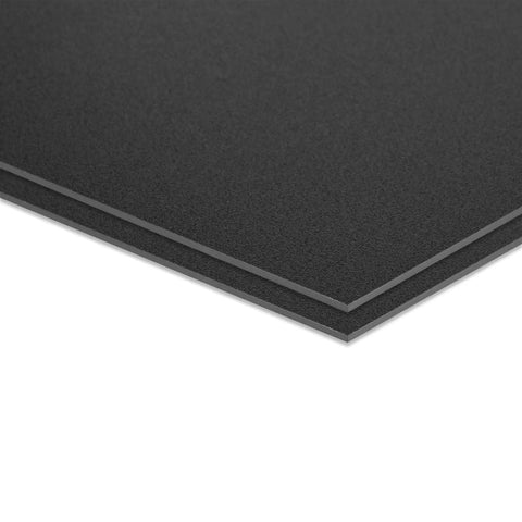 Pack Of 2 18 By 24 Inch ABS Plastic Sheets 0.060 Inch Thick Thermoformable Moldable Board For Diy Crafts And Robotics Competitions With Textured