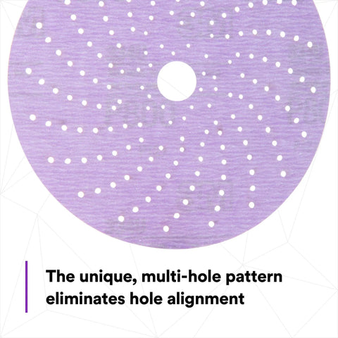 Pro Grade 6 Inch 800 Plus Grit Dust Extracting Sanding Discs Pack Of 50 With Multi Hole Pattern For Automotive Sanding
