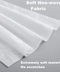 Close-up of soft non-woven fabric used in Premoistened Screen Cleaning Wipes For Electronics And Devices.