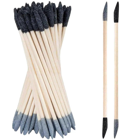 Matchstick Sanding Sticks 50 Pcs Set For Wood And Plastic Models With Fine Detailing In Tight Spaces 120 And 280 Grit