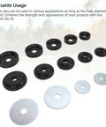 Sheet Metal Dimple Die Set 14 Pc Backing Disc Kit for Harbor Hydraulic Punch Driver on display