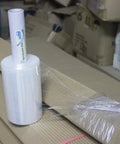 Top Shelf Clear Stretch Wrap 6 Inch By 1000 Feet Plastic Roll For Moving And Shipping Heavy Duty Shrink Film for packing cardboard.