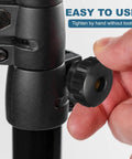 Badass Knurled Thumb Nuts M10 X 50mm Black Clamping Fasteners used for easy tightening by hand without tools on CNC machines.