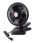 Dope Convertible 6 Inch Desk And Clip On Fan With Two Quiet Speeds For Home Office Dorm Rooms Portable Personal Desktop Fan With Clip Or Tabletop Use Six Foot AC Powered Cord Black