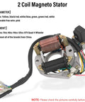 Stator Coil CDI Wiring Harness For 4 Stroke ATV KLX 50cc 70cc 110cc 125cc Quad No Fuss Plug And Play Electrical Harness Kit