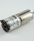 Compact 12V Geared Motor With 34 To 1 Gear Ratio And 16 Millimeter Shaft 310 RPM 25 mNm Rated Torque 110 mNm Starting Torque Awesome For Robotics CNC Builds And DIY Automation Rigs, silver metal motor