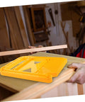 Built Damn Tough Woodworking Featherboard For Table Saw Safety And Router Tables Featuring Zero Slip Grip Design Durable High Grade Material on workbench with wood