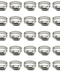 25 Pack Heavy Duty Stainless Steel Hose Clamps Set Three Quarter Inch To One And One Eighth Inch Worm Gear Metal Clamps