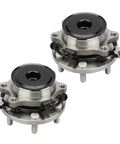 Front Wheel Bearing And Hub Assembly 515064 RWD With ABS Drop In Fits Nissan Frontier 2005 2018 6 Lug Bolts Replacement