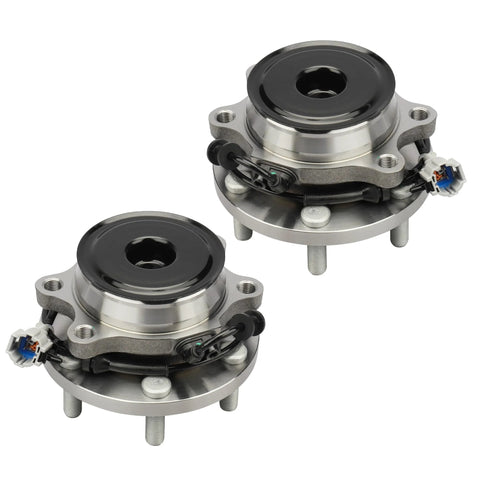Front Wheel Bearing And Hub Assembly 515064 RWD With ABS Drop In Fits Nissan Frontier 2005 2018 6 Lug Bolts Replacement