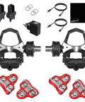 Dual Sensing Pedal Based Power Meter With Extra Cleats, Bluetooth And ANT Plus Connectivity For Bike Computers, GPS Units
