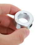 Set Of Sixteen Shaft Collars With Set Screws, Three Quarters Inch Bore, Outer Diameter One And Quarter Inch, Zinc Plated Carbon Steel