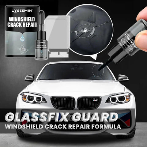 Lyseemin Glass Fix Guard 2025 Windshield Crack Repair Formula and Kit For Quick Seal, Fix Cracks on Car Windshield