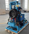 Portable Water Well Drilling Rig With Hydraulic Drive for small farms and residential lots, showcasing its compact crawler design.