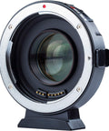 Canon EF to Micro Four Thirds Speed Booster 0.71x Focal Reducer Adapter for MFT Cameras with Autofocus connector view