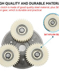 Electric Bike Clutch Gear Kit For Bafang 500W To 750W Motors With 36T Nylon Planetary Gears And Solid Metal Gear Upgrade