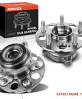 2-Pack Rear Wheel Bearing Hub Assembly 5-Lug 4-Hole Flange For Honda CR-V 2007-2011 4WD And Acura RDX 2007-2012, 2016-2018 AWD