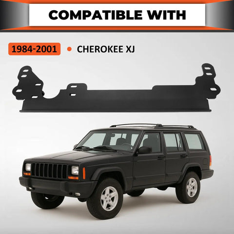 Steering Box Brace For Jeep Cherokee XJ 1984 To 2001 Steel Sector Shaft Support next to Jeep Cherokee image