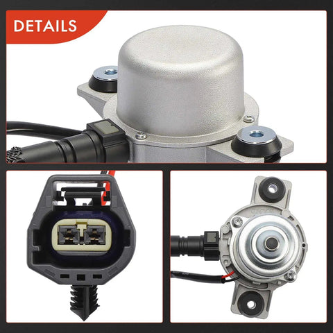 Heavy Duty Electric Vacuum Pump For Buick LaCrosse Chevy Impala Cadillac Xts detailed view showing electrical connection and body.